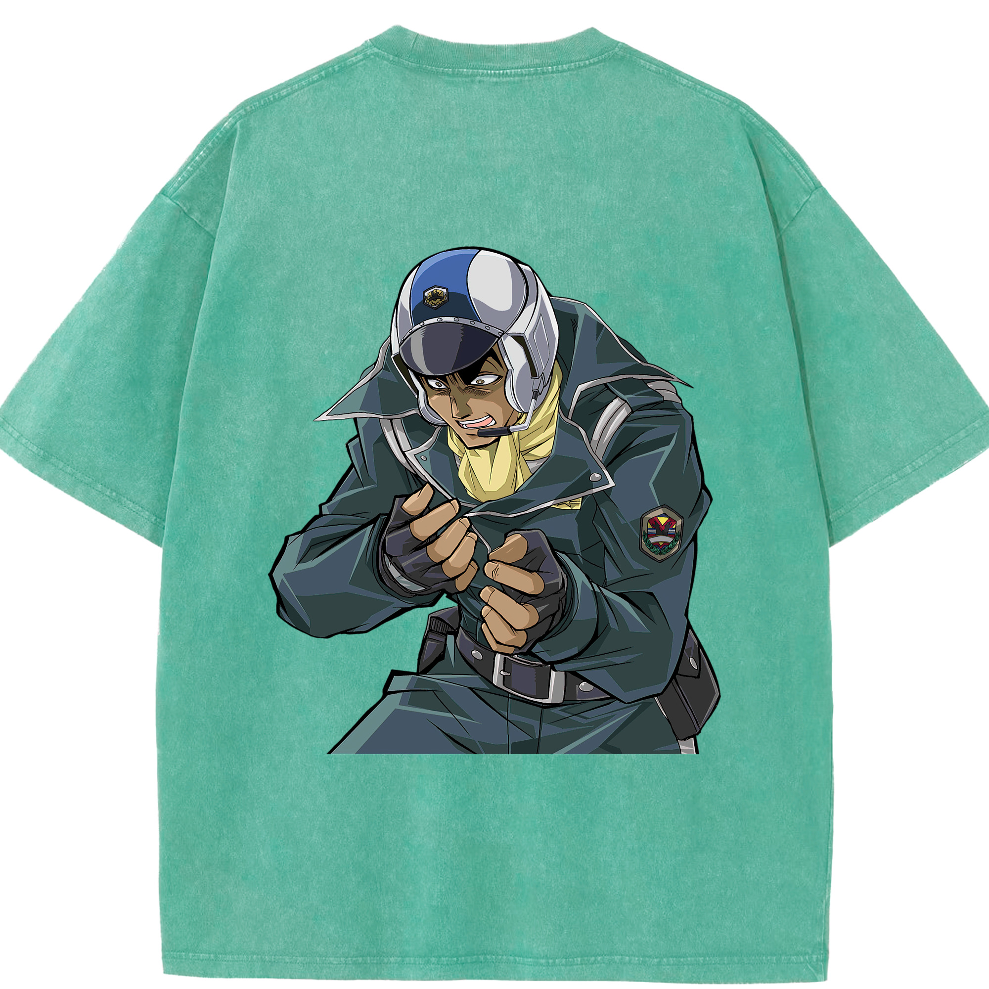 （画像用） 遊☆戯☆王 Yu-Gi-Oh! 綿100% ヴィンテージ風 半袖Tシャツ（背面プリント）